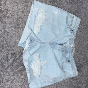 forever 21 denim shorts